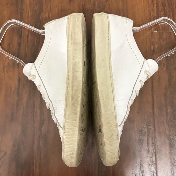 COMMON PROJECTS Original Achilles Low-Top Sneakers in White Leather - Picture 6 of 9